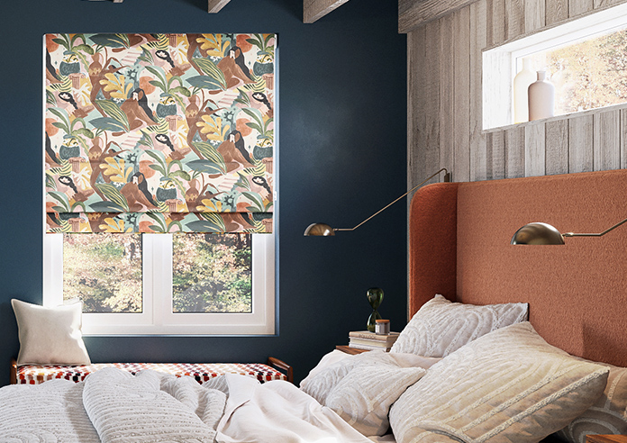 Moana, Azure - Roman Blind - Image 3
